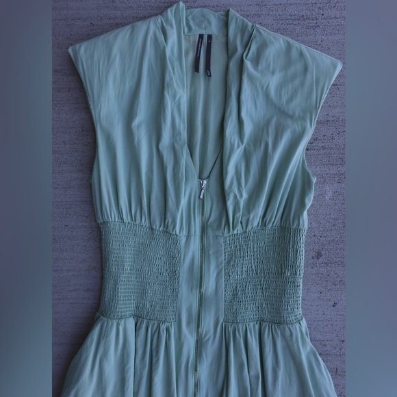 The Tommie Zip-Front Midi Dress from Anthropologie - Picture 2 of 10